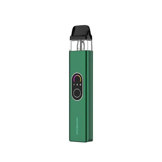 Vaporesso XROS 4 Pod Vape Kit in Green – sleek and durable pod system with a adjustable airflow, COREX heating tech, and smooth MTL to RDL performance.