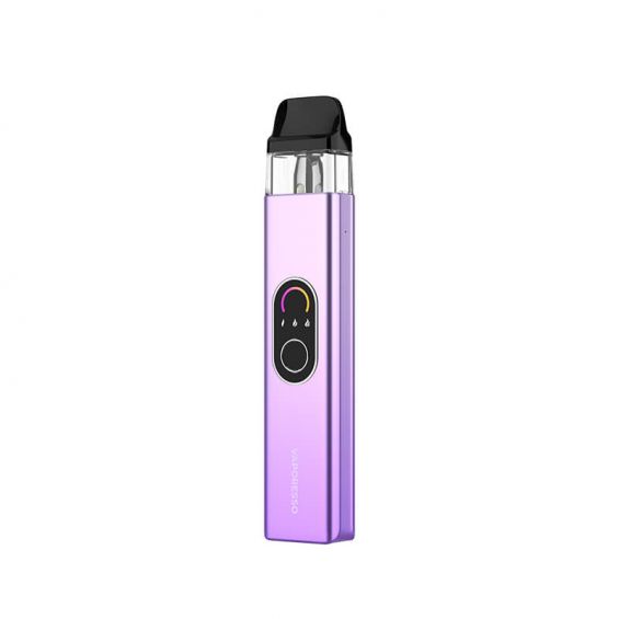Vaporesso XROS 4 Pod Vape Kit in Lilac Purple – sleek and durable pod system with a adjustable airflow, COREX heating tech, and smooth MTL to RDL performance.