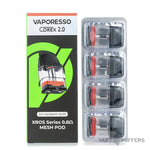Load image into Gallery viewer, Vaporesso XROS Corex 2.0 Pods in 0.8Ω – 2ml refillable, leak-proof design with Corex heating tech, long-lasting coils for XROS kits.
