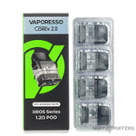 Load image into Gallery viewer, Vaporesso XROS Corex 2.0 Pods in 1.2Ω – 2ml refillable, leak-proof design with Corex heating tech, long-lasting coils for XROS kits.
