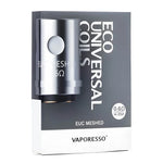 Load image into Gallery viewer, Vaporesso EUC Coils – pack of 5 EUC Meshed replacement coils in 0.6ohms compatible with Veco and Tarot Nano vape kits.
