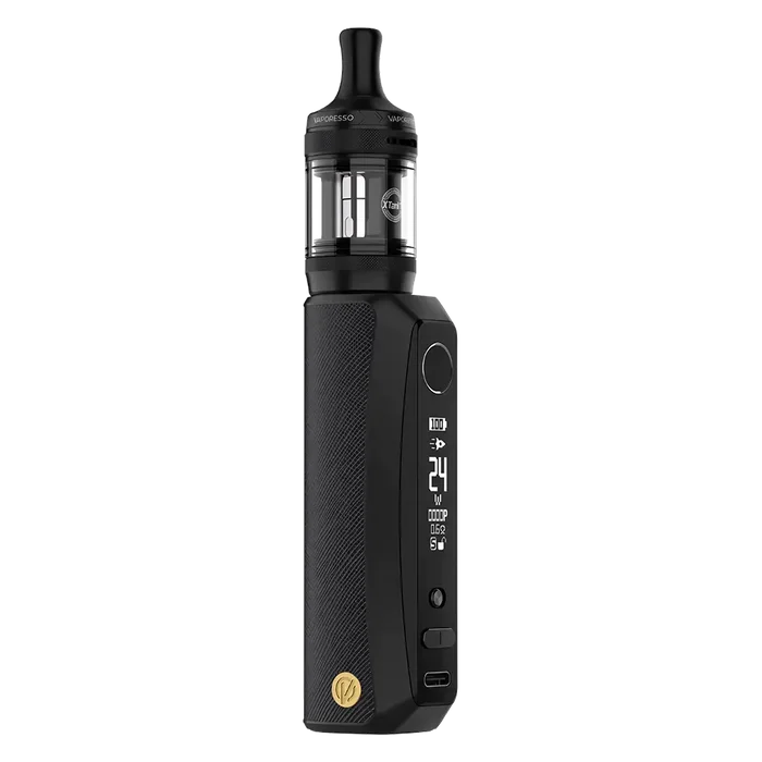 Vaporesso GTX One Pro Vape Kit in Black – 40W pod mod kit with 3000mAh built-in battery, 2ml tank capacity, and compatibility with Vaporesso GTX coils