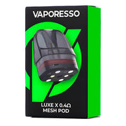 Vaporesso Luxe X Pods – 5ml leak-proof mesh coil cartridges for Luxe X/XR, MTL & RDL vaping, smooth flavor.