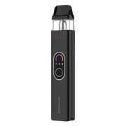 Vaporesso XROS 4 Black Pod Kit with adjustable airflow and refillable pods for smooth vaping