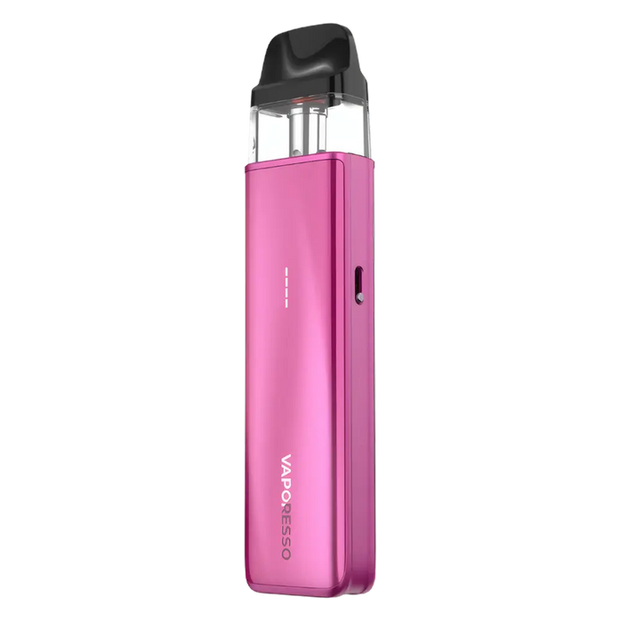Vaporesso XROS 5 Mini Pod Kit in Rose Red – ultra-compact vape device with sleek design, reliable performance, and smooth draw activation.