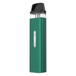 Load image into Gallery viewer, Vaporesso XROS Mini Vape Pod Kit in Forest Green – compact and stylish pod system with a sleek black finish, 1000mAh battery, fixed airflow for consistent MTL draws, and SSS leak-resistant technology for mess-free vaping.
