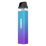 Load image into Gallery viewer, Vaporesso XROS Mini Vape Pod Kit in Grape Purple – compact and stylish pod system with a sleek black finish, 1000mAh battery, fixed airflow for consistent MTL draws, and SSS leak-resistant technology for mess-free vaping.
