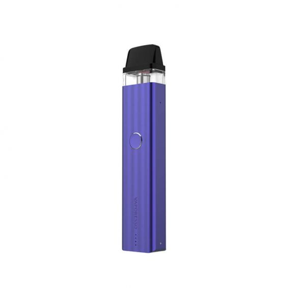 Vaporesso XROS 2 Pod Vape Kit in Violet – sleek and slim pod system with a 1000mAh battery, adjustable airflow, and SSS leak-resistant design for a smooth and customizable MTL vaping experience.