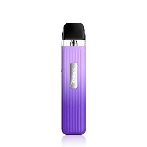 GeekVape Sonder Q Vape Pod Kit in Violet Purple – sleek and lightweight pod system with a draw-activated design, adjustable airflow, and consistent performance for smooth MTL vaping.