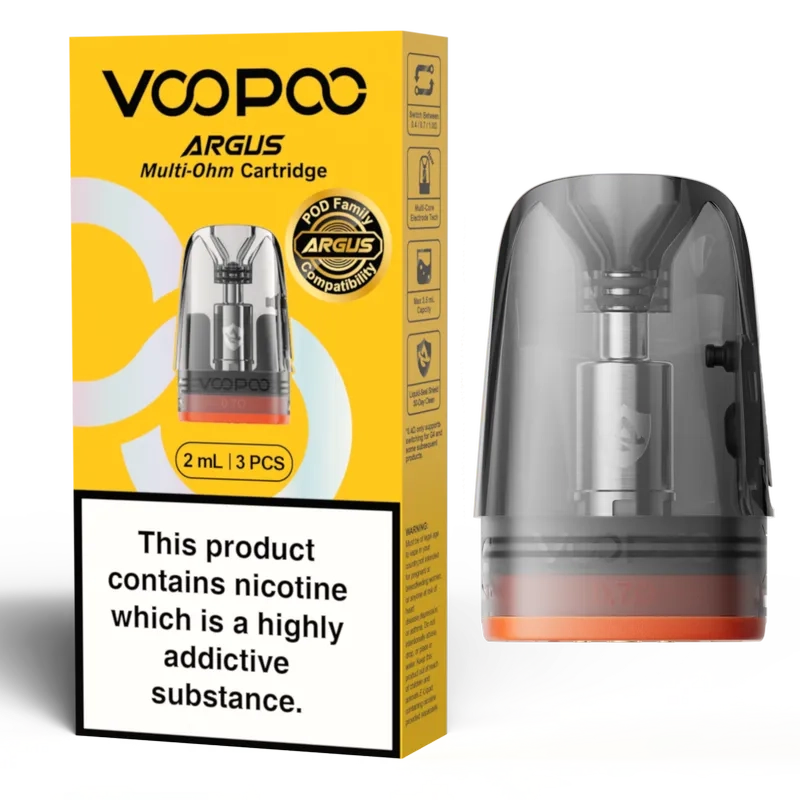 Voopoo Argus Multi-Ohm Replacement Pods (3-Pack)