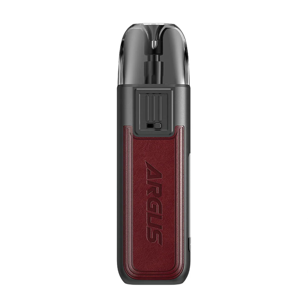 VooPoo Argus Pod Kit in red Color, featuring a compact design and reliable performance for a smooth vaping experience.