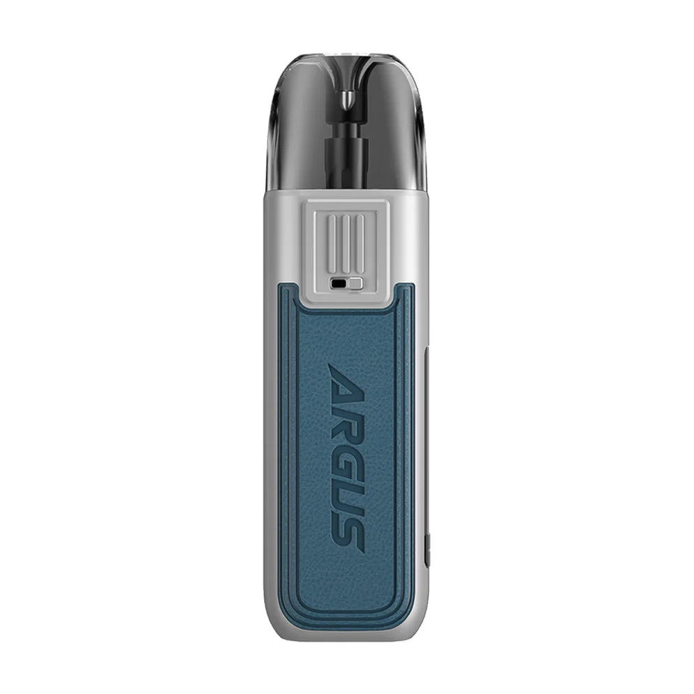 VooPoo Argus Pod Kit in sky-blue Color, featuring a compact design and reliable performance for a smooth vaping experience.