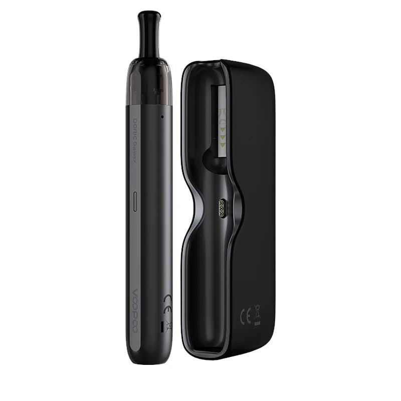 VooPoo Doric Galaxy Vape Kit in Black - designed for beginner-friendly mouth-to-lung vaping
