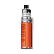 VooPoo Drag S Pro Pod Vape Kit in California Orange – high-performance vape device with a bold leather finish, advanced GENE.FAN 3.0 chipset, and adjustable airflow control.