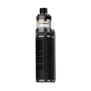 VooPoo Drag S Pro Pod Vape Kit in Classic Black – high-performance vape device with a bold leather finish, advanced GENE.FAN 3.0 chipset, and adjustable airflow control.