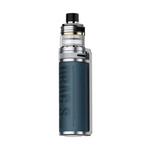 Load image into Gallery viewer, VooPoo Drag S Pro Pod Vape Kit in Garda Blue – high-performance vape device with a bold leather finish, advanced GENE.FAN 3.0 chipset, and adjustable airflow control.

