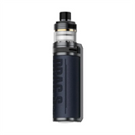 Load image into Gallery viewer, VooPoo Drag S Pro Pod Vape Kit in Sapphire Blue – high-performance vape device with a bold leather finish, advanced GENE.FAN 3.0 chipset, and adjustable airflow control.

