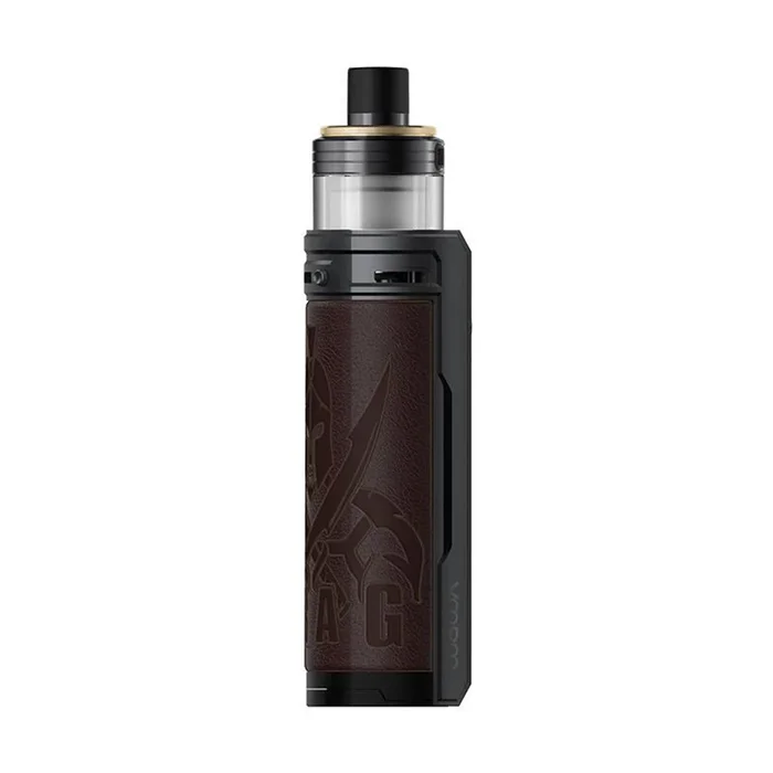 VooPoo Drag X PnP-X Knight Chestnut pod vape kit featuring adjustable wattage and PnP-X coil compatibility