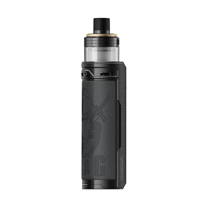 VooPoo Drag X PnP-X Knight Gray pod vape kit featuring adjustable wattage and PnP-X coil compatibility