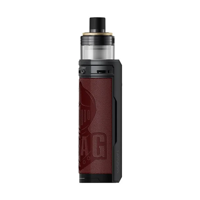 VooPoo Drag X PnP-X Knight Red pod vape kit featuring adjustable wattage and PnP-X coil compatibility
