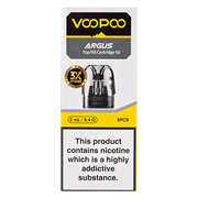 VooPoo Argus Top-Fill V2 Pods – 2ml leak-resistant, magnetic fit, compatible with ITO coils for rich flavor & smooth vaping.