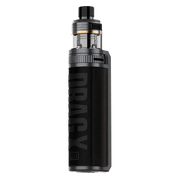 VooPoo Drag X Pro Pod Vape Kit in Classic Black – high-performance vape device with a bold leather-textured finish, advanced chipset, and precise airflow control.