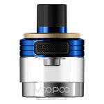 Load image into Gallery viewer, VooPoo PnP X Pods – 2ml side-fill in Blue, leak-resistant, magnetic fit, works with PnP X coils for rich flavor &amp; smooth vapor.
