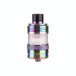 Load image into Gallery viewer, Voopoo TPP X Pod Tank in sleek rainbow with 2ml e-liquid capacity; features a childproof locking system, leak-resistant side-fill design, 810 drip tip, and full compatibility with Voopoo TPP coil series for powerful flavor and dense vapor.
