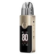 Voopoo Vinci E80 Pod Kit in Gold – sleek pod vape device with adjustable wattage, refillable pods, and long-lasting battery.