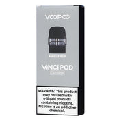 VooPoo Vinci Pods 3 Pack – 2ml refillable cartridges, PnP coil compatible, leak-proof design for Vinci pod kits.