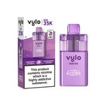 Load image into Gallery viewer, Vylo Duo 35K Prefilled Pod Kit in Blueberry Cotton K/ Blackcurrant Cotton K - offering up to 35000 puffs with smooth flavour