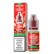 A product image showing a 10ml bottle of SKE Crystal Nic Salt E Liquid in Watermelon Cherry flavor. The packaging is predominantly red and white, with an image of a watermelon and cherry, and text indicating the flavor and nicotine strength.