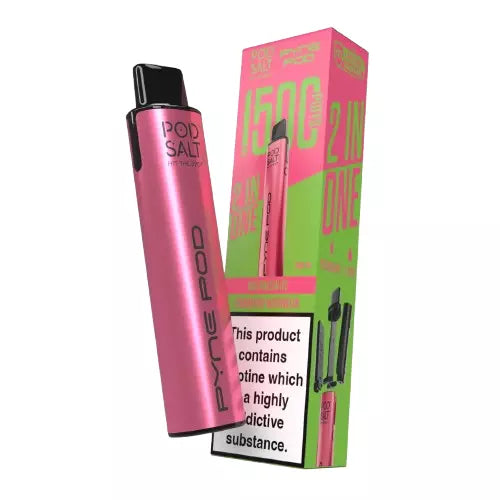 Pyne Pod 2 in 1 Disposable Vape Kit in Watermelon Edition – dual-flavor disposable vape with up to 9,000 puffs for versatile, fruity vaping.