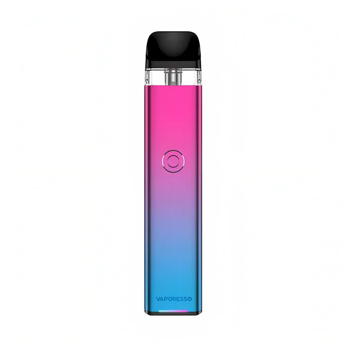 Vaporesso XROS 3 Pod Kit in Synthwave with built-in battery and refillable pods for smooth MTL vaping