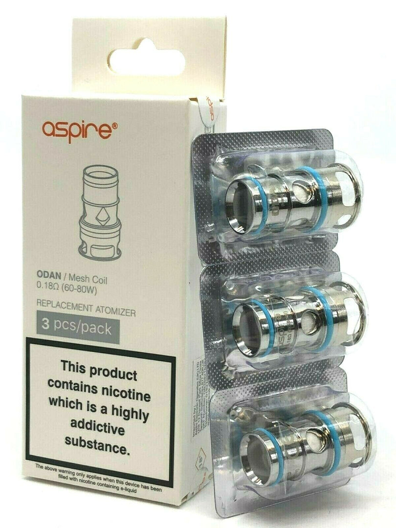 Genuine Aspire ODAN Mesh 0.2, 0.3 & 0.18 Replacement Coil Atomizer Eco Smok Vape Store Genuine Aspire ODAN Mesh 0.2, 0.3 & 0.18 Replacement Coil Atomizer Eco Smok Vape Store