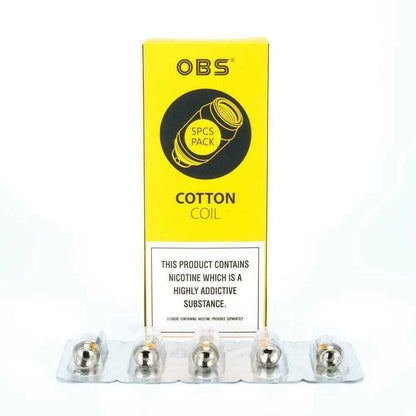OBS KFB 2- S1 Or N1 Real Coil Atomisers Pack of 5x Replacement Coils
