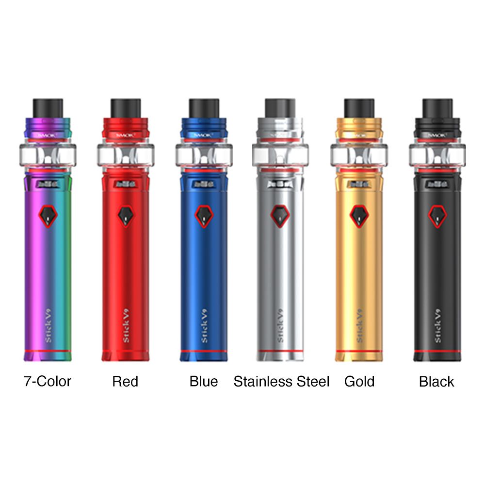 SMOK Stick V9 vape kit EU version with 3000mAh battery, delivering powerful performance and extended vaping time.
