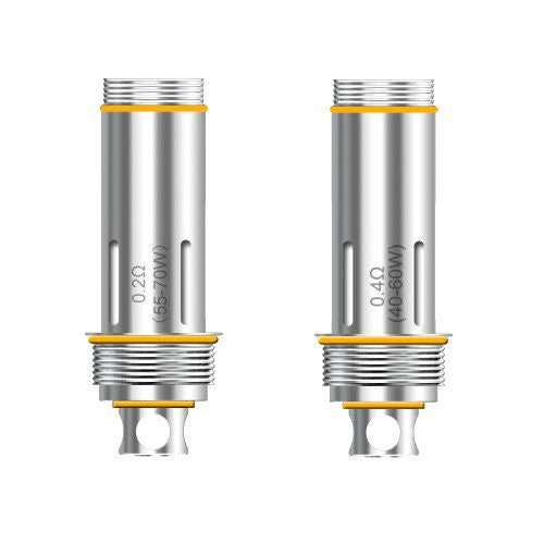 Pack of five genuine Aspire Cleito 0.4ohm replacement coils designed for enhanced flavor and vapor production.