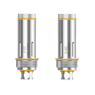 Pack of five genuine Aspire Cleito 0.4ohm replacement coils designed for enhanced flavor and vapor production.