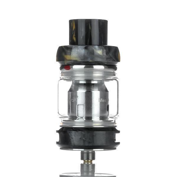 Genuine FreeMax Mesh Pro Resin Edition sub-ohm vape tank in Black, featuring advanced mesh coil technology, durable resin finish, and designed for enhanced flavor and vapor production.