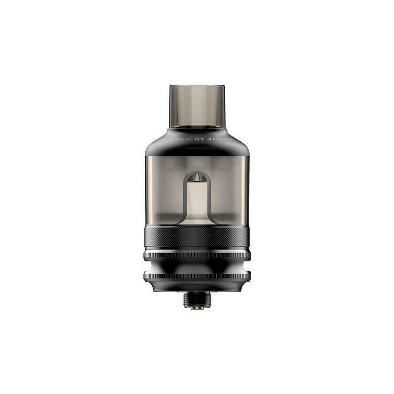 VooPoo TPP Pod Tank Kit in Black, featuring 2ml e-liquid capacity and compatible with VooPoo TPP coil system.