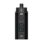 SMOK RPM 160 Mod Pod Vape Kit in Black Carbon Fiber – dual 18650 battery pod mod with high wattage and powerful performance.
