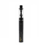 Load image into Gallery viewer, Aspire K2 18W Black starter vape pen kit with 800mAh rechargeable battery, clearomizer tank, and USB charging
