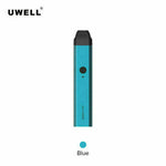 Load image into Gallery viewer, Uwell Caliburn AIO Blue pod vape kit with built-in rechargeable battery and refillable cartridge system.
