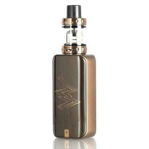 Vaporesso Luxe Nano Vape Kit in Bronze – a compact yet powerful device featuring a vibrant touchscreen, advanced OMNI Board 4.2 chipset, rapid firing, and stylish red finish for a bold vaping experience.