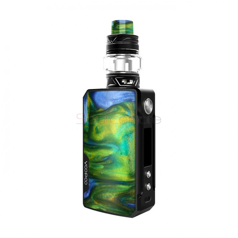 Voopoo Drag 2 177W Mod Pod Vape Kit in B-Island – high-performance vape mod featuring a bold island resin design, 177W power output, GENE.FIT chipset, and PnP pod compatibility for powerful and customizable vaping.