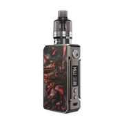 Voopoo Drag 2 177W Mod Pod Vape Kit in B-Scarlet – high-performance vape mod featuring a bold scarlet resin design, 177W power output, GENE.FIT chipset, and PnP pod compatibility for powerful and customizable vaping.