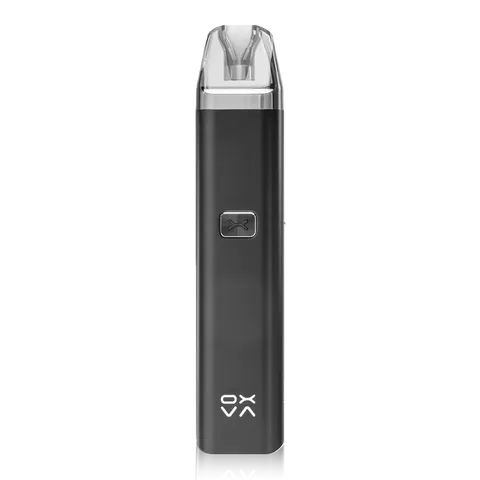 OXVA Xlim C Pod Kit E‑Cigarette in Black with 900mAh battery and up to 25W output, paired with 2ml replacement pods, offering a sleek and durable design for smooth vapor production, long battery life, and a satisfying vaping experience.