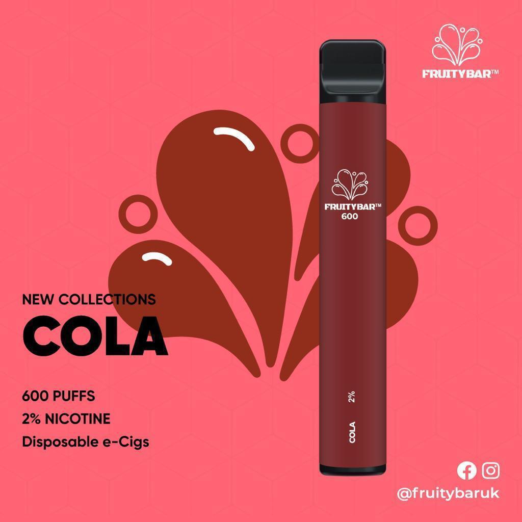Fruity Bar Disposable Vape Pen | 20mg | 600 PUFFS |All New Flavors