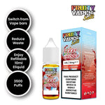 Load image into Gallery viewer, Fruity Juice Nic Salt 10ml Vape E Liquid 10mg Vape Juice 50/50 VG/PG
